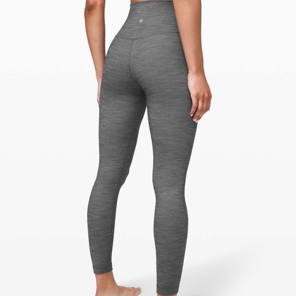 Lululemon Heathered Herringbone Leggings